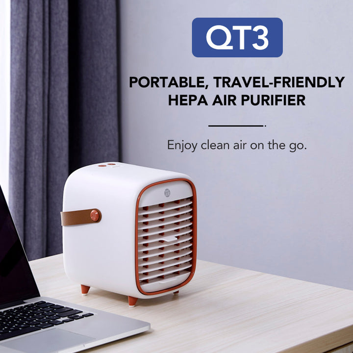 QT3 Portable Air Purifier - Travel Version